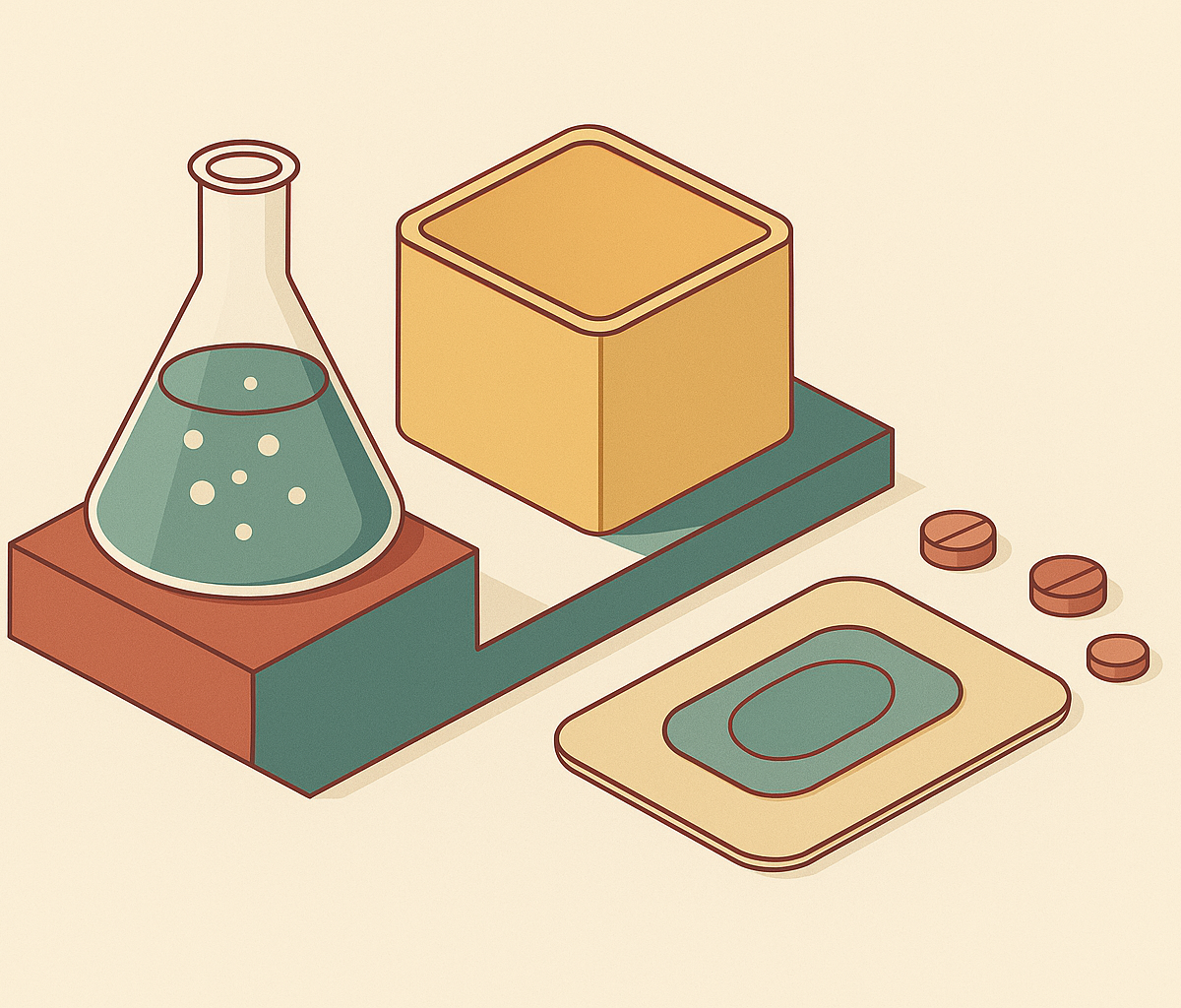 Cover illustration for “Formulating a transdermal patch for overnight sustained release”
