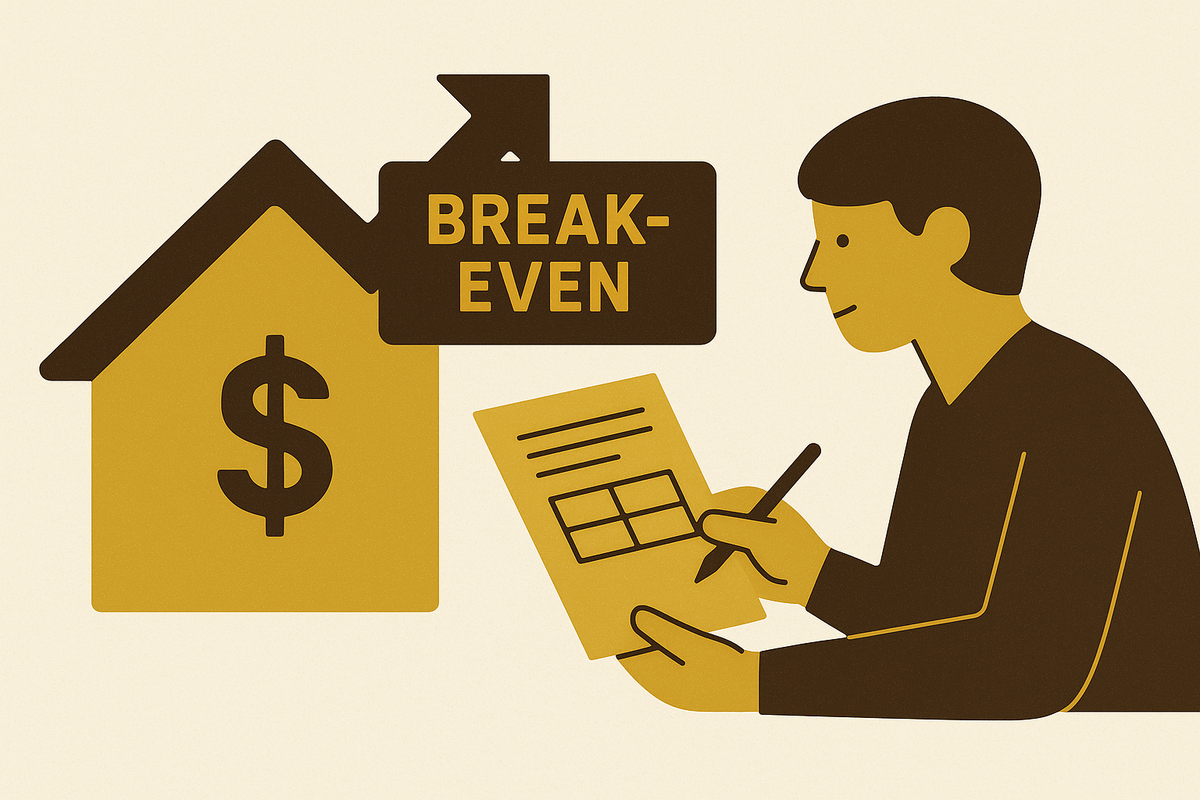 Cover illustration for “Running a Refinance Break-Even Correctly”