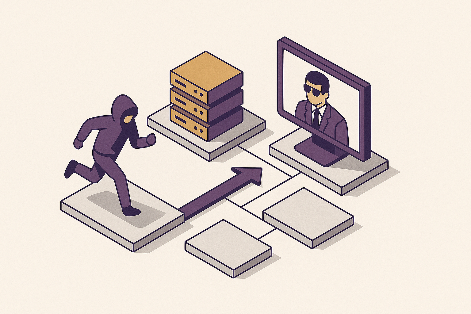 Cover illustration for “Running a Structured Red-Team Cycle Against a Production Agent”