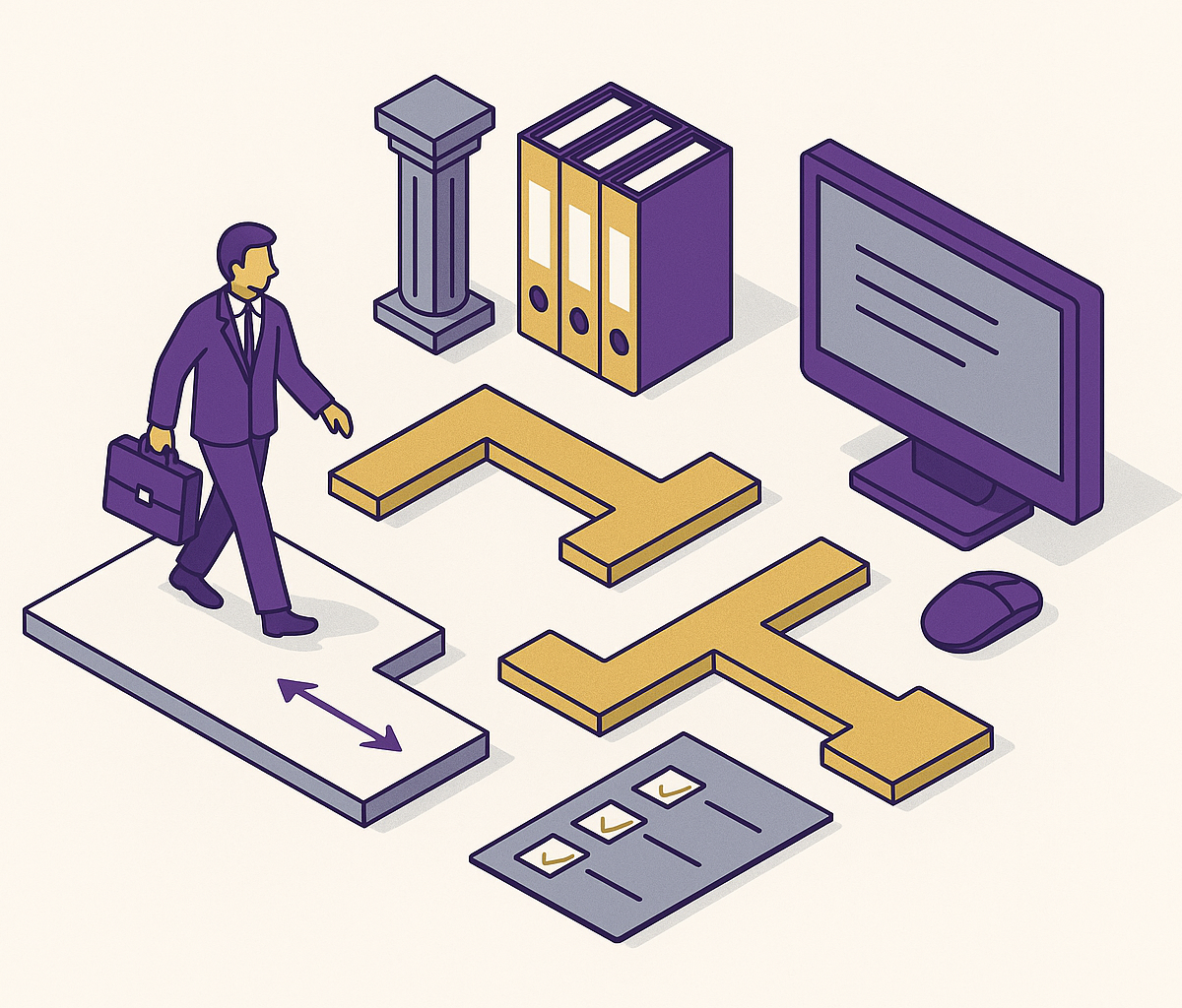 Cover illustration for “An Audit Trail for an Agent in a Regulated Workflow”