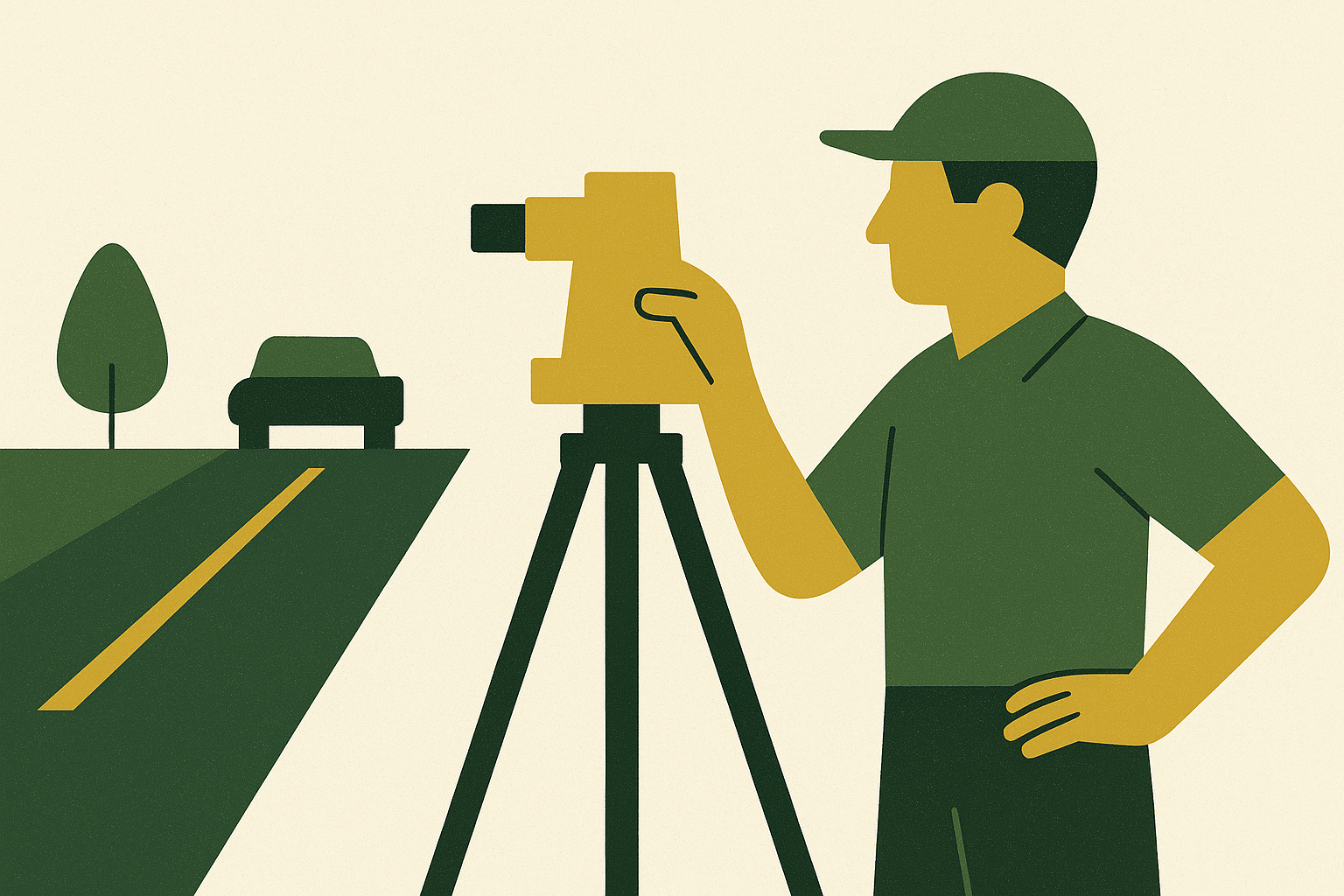 Cover illustration for “An Accuracy Acceptance Test for a Roadway Asset Inventory”