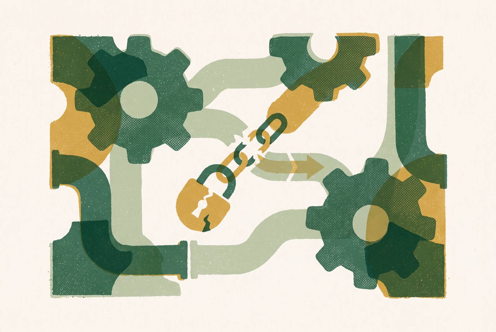 Cover illustration for “MCP Security Vulnerabilities in Agentic Pipelines”