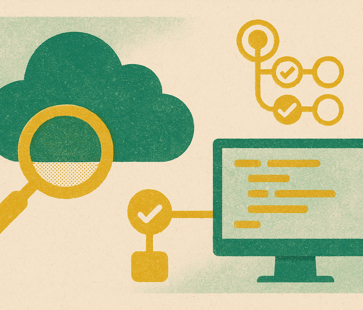 Cover illustration for “Integrating Checkov Scans into GitHub Actions for Sandbox CI”