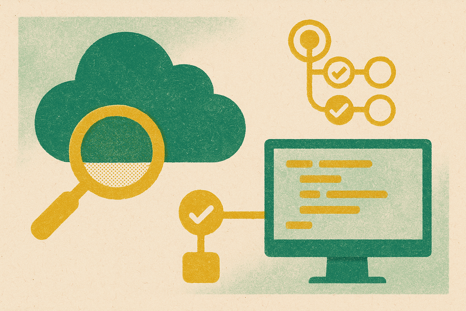 Cover illustration for “Integrating Checkov Scans into GitHub Actions for Sandbox CI”