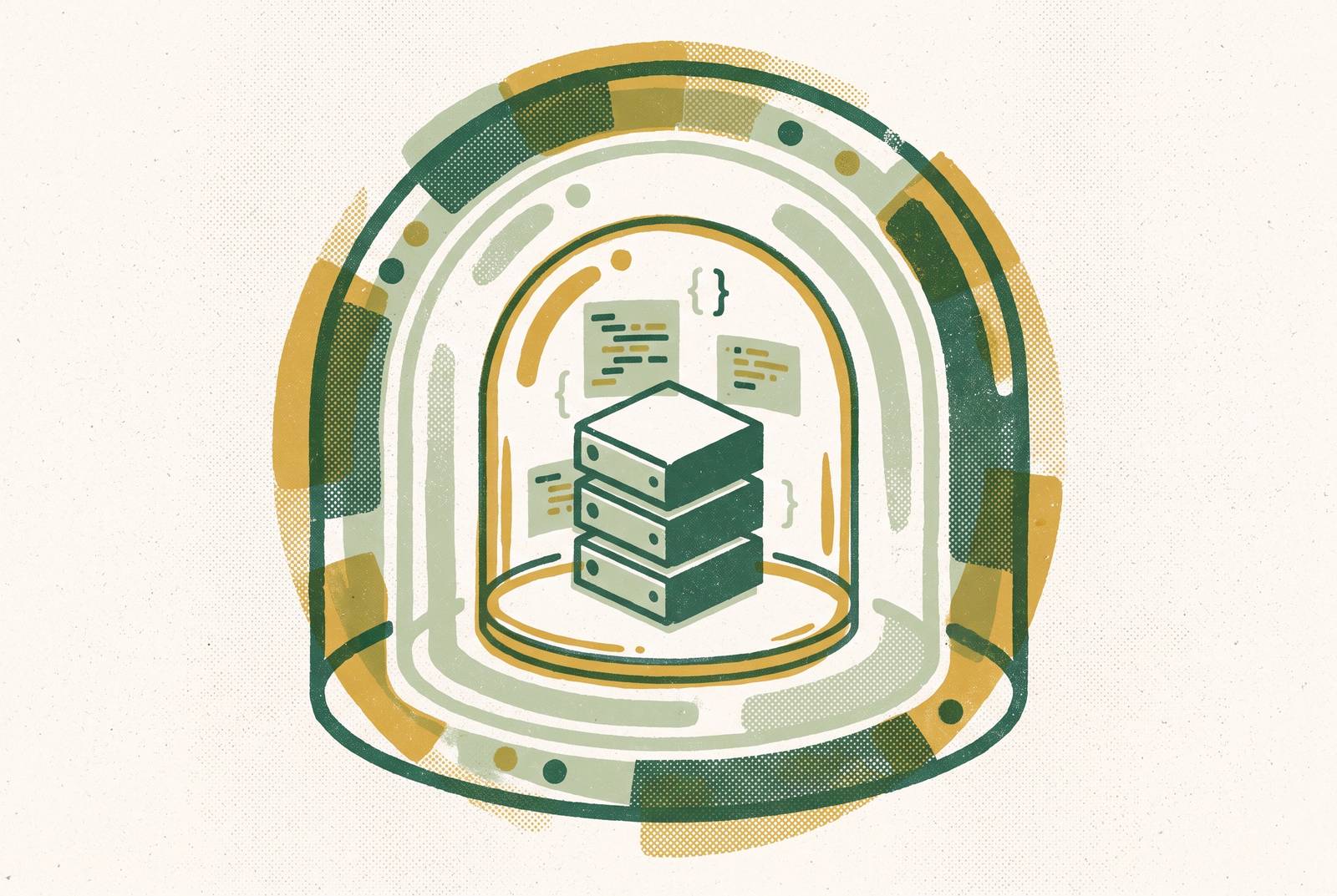 Cover illustration for “Sandbox and Isolation Options for MCP Servers That Execute Code”