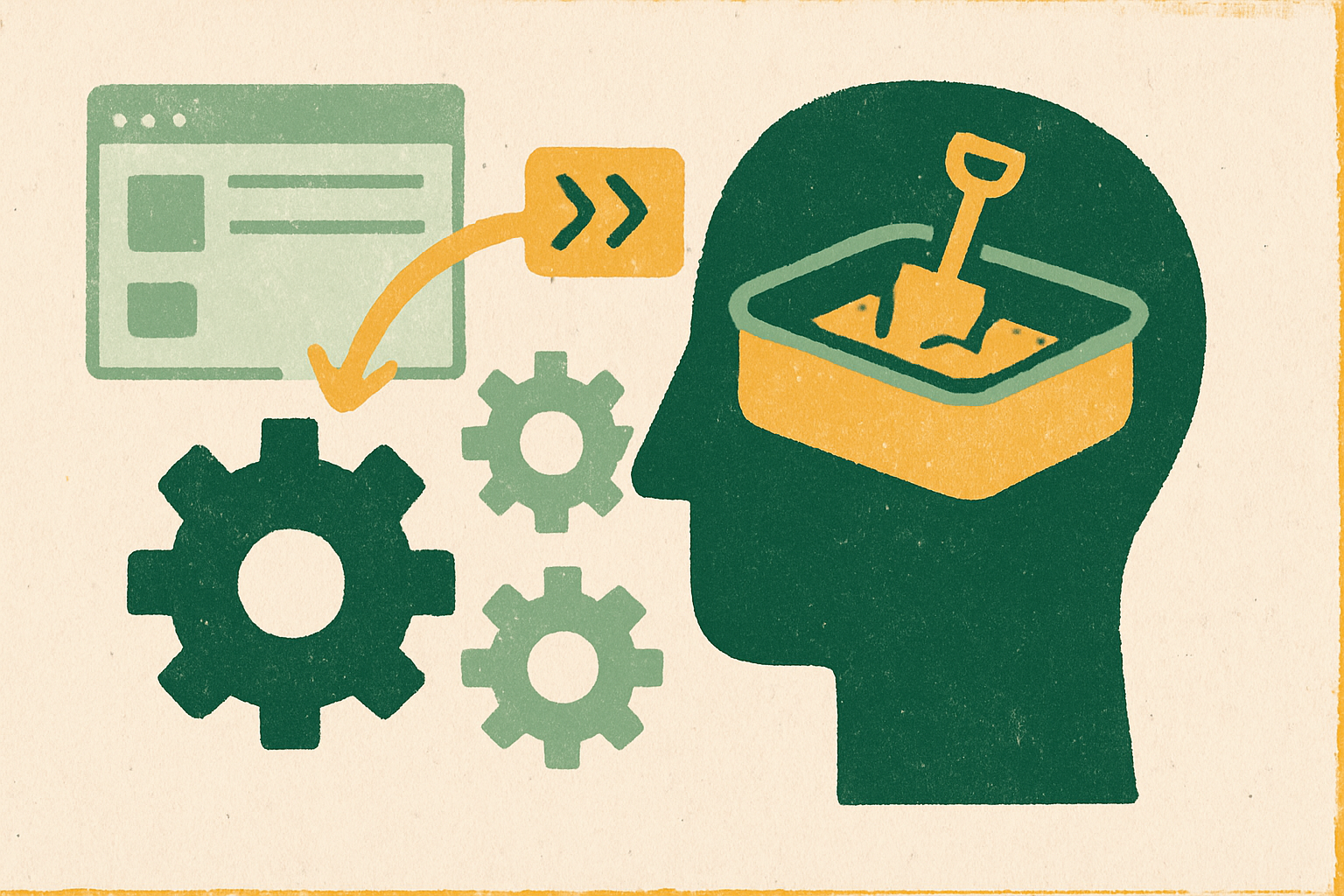 Cover illustration for “AI Sandbox Use Cases in Enterprise Developer Platforms”