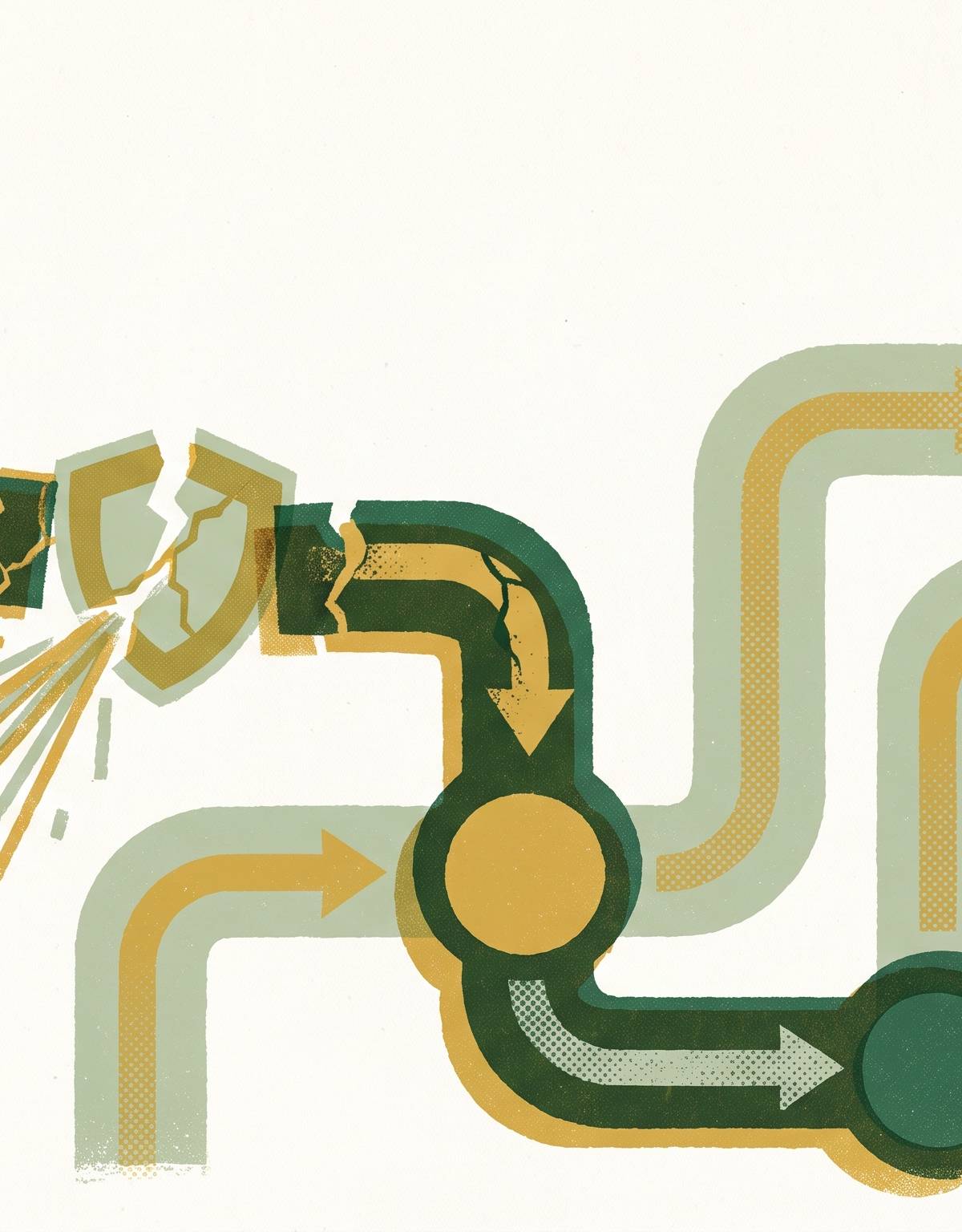 Cover illustration for “MCP Security Vulnerabilities in Agentic Pipelines”