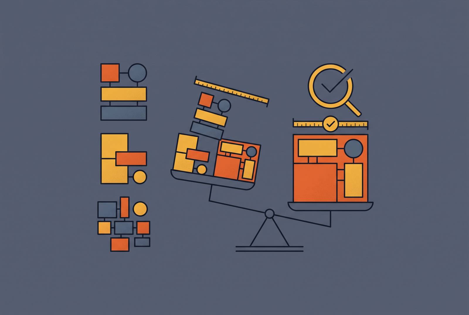 Cover illustration for “Choosing an Agent Evaluation Framework”