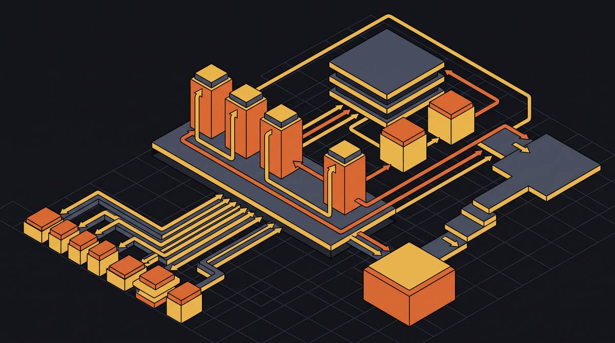 Cover illustration for “AI Agent Architecture Patterns for Production Systems”