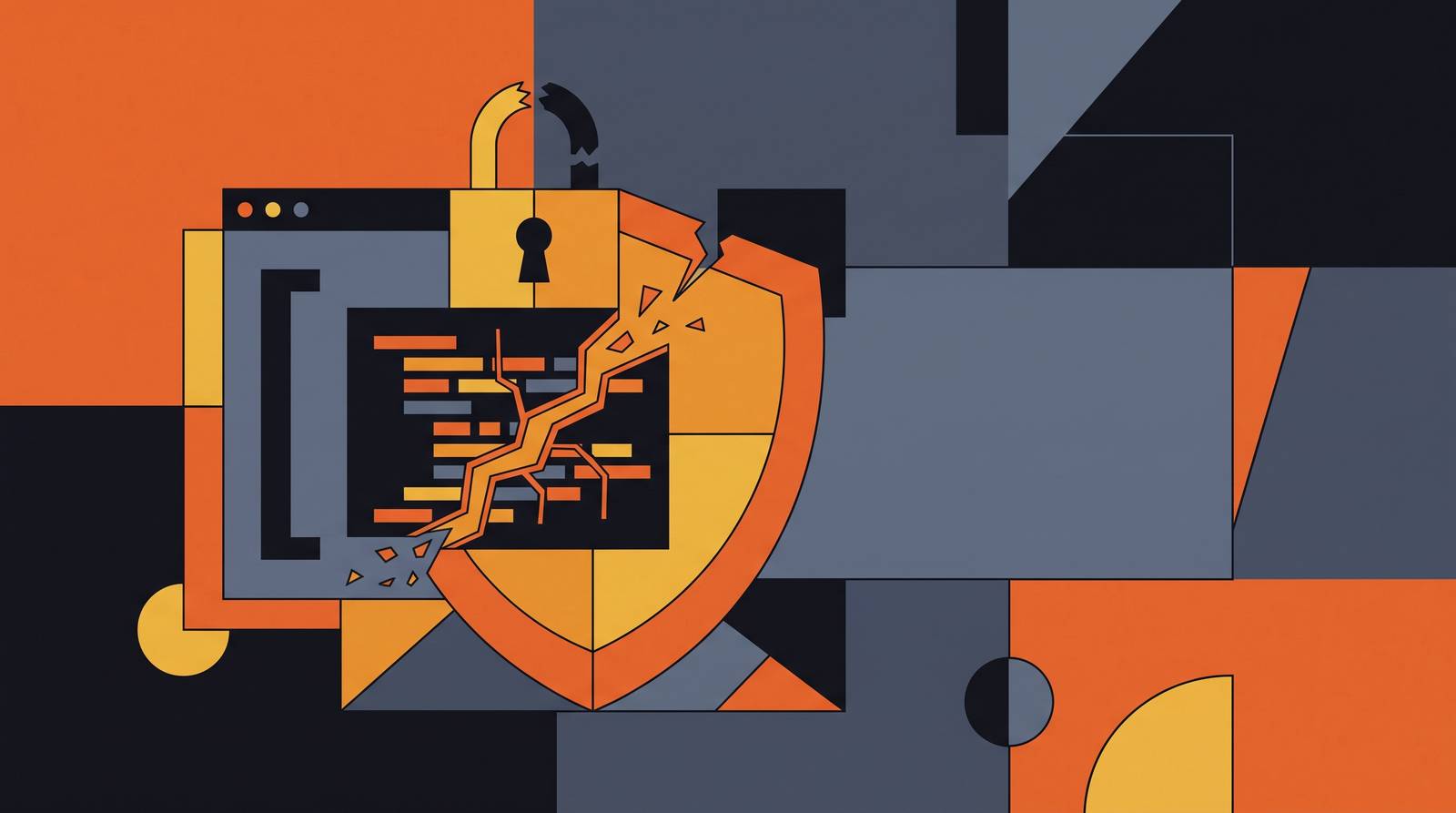 Cover illustration for “Security Risks in AI-Generated Code”