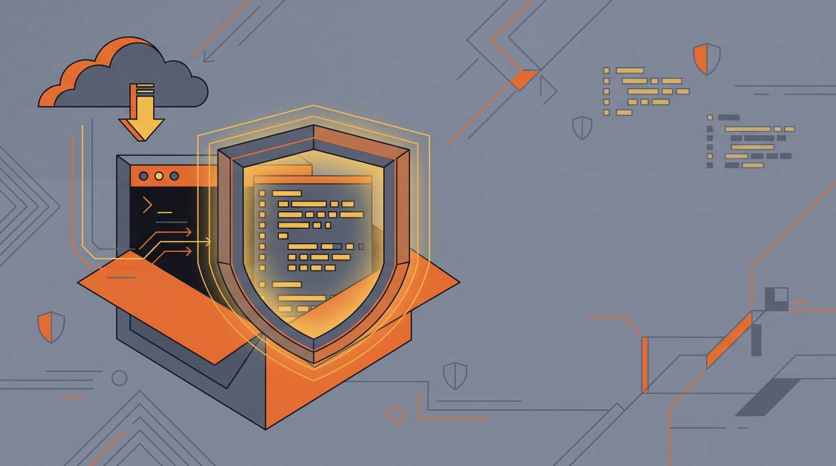 Cover illustration for “Running Code from GitHub Repositories Safely”