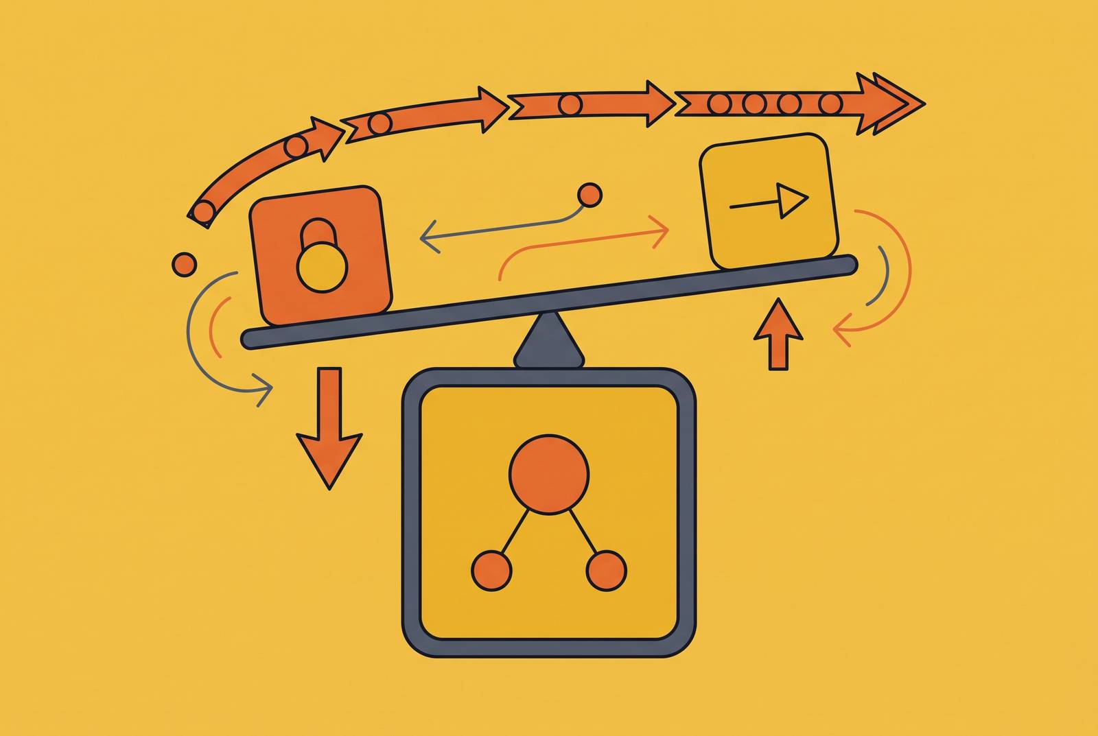 Cover illustration for “Startup Latency Tradeoffs in Agent Sandbox Technologies”
