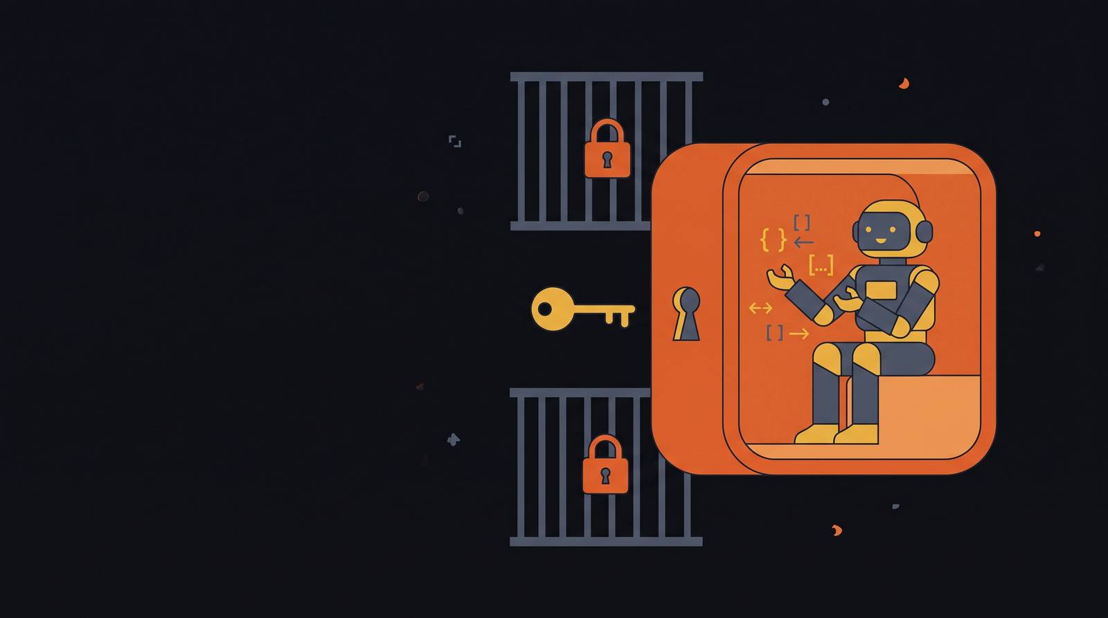 Cover illustration for “Least-Privilege OS Users for AI Code Execution”