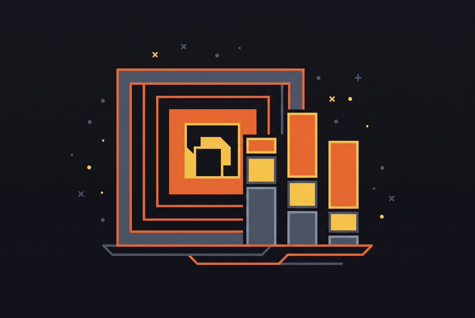 Cover illustration for “Performance Overhead Benchmarks Across Sandbox Technologies”