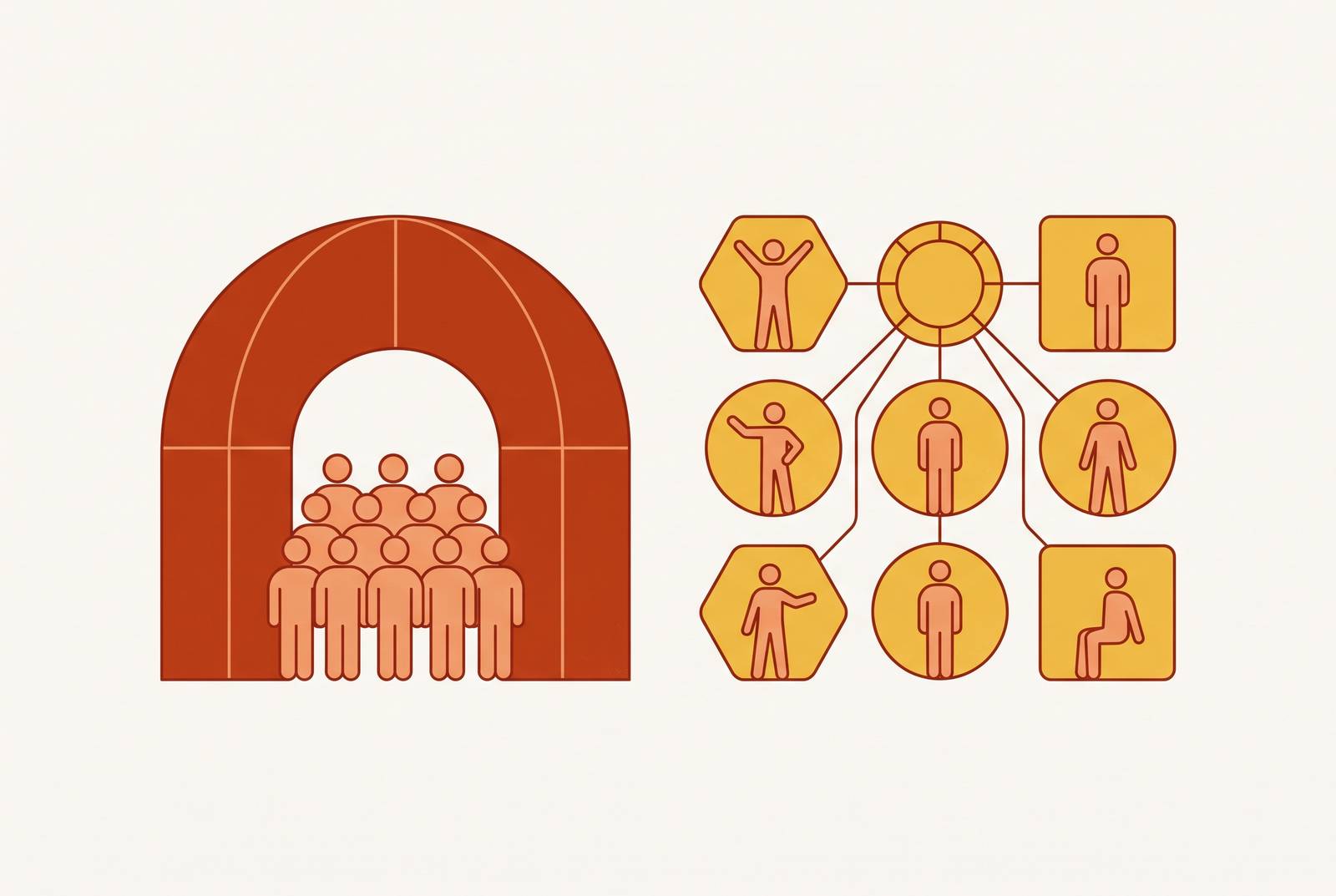 Cover illustration for “ICHRA vs. Group Health Plan for Remote-First Tech Teams”