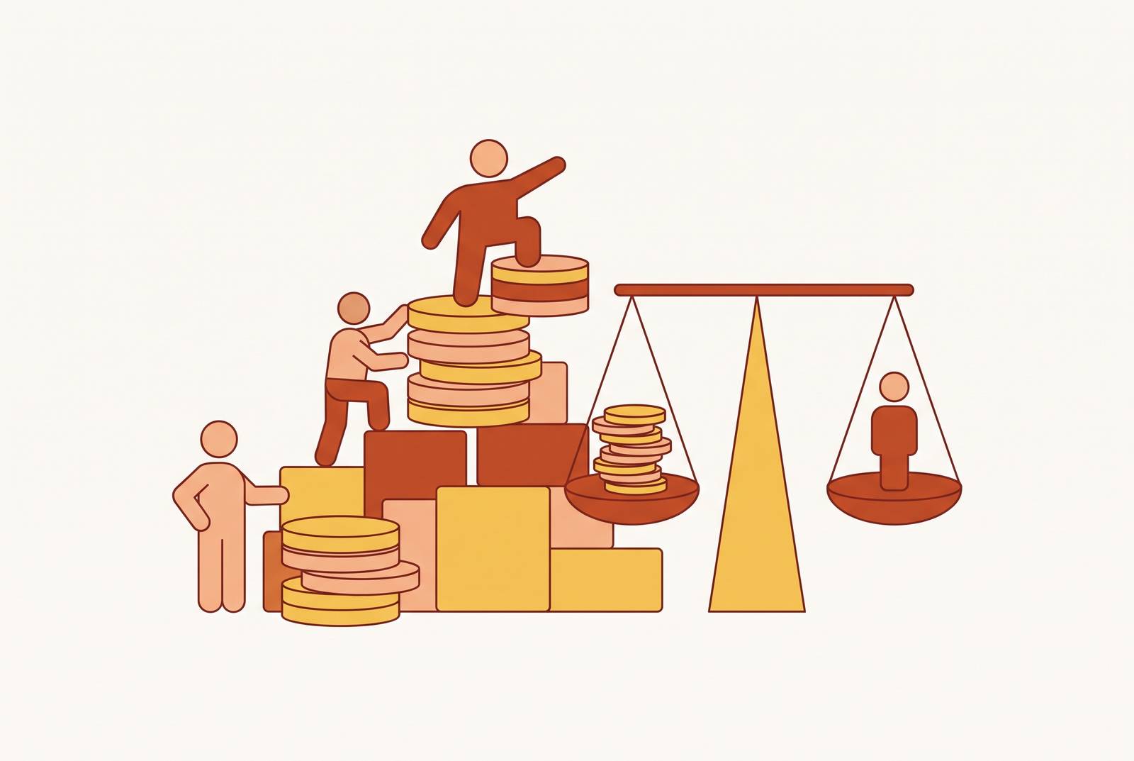 Cover illustration for “PEO Cost per Employee Math for Series B Startups”