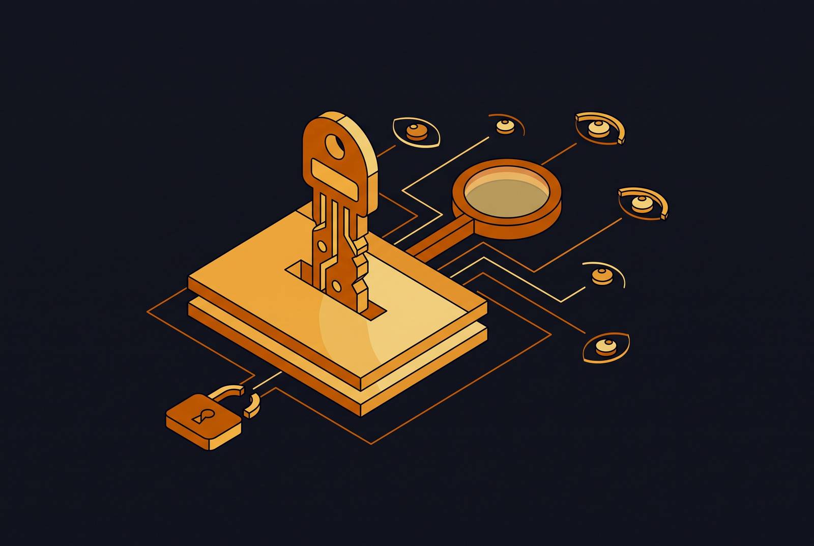 Cover illustration for “OSINT Exposure Risks for Published API Credentials”