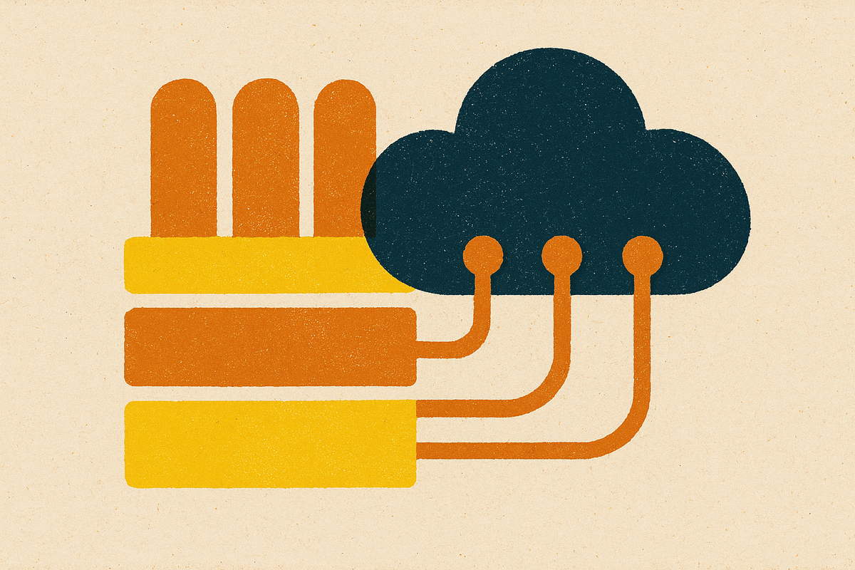 Cover illustration for “System Integration Architecture for Cloud-Native Stacks”