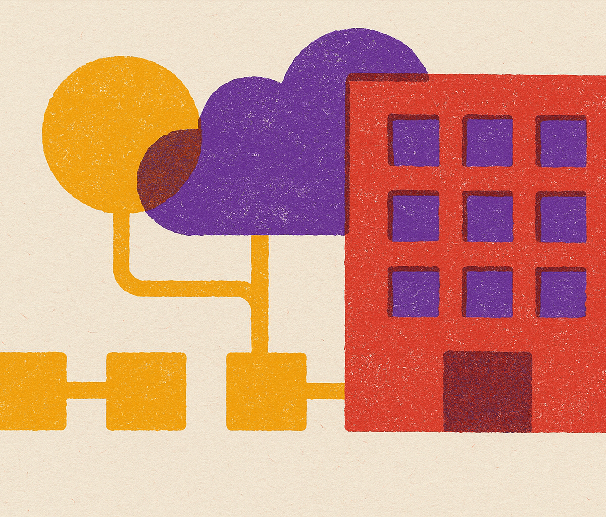 Cover illustration for “Multi-Tenant Integration Architecture for SaaS”