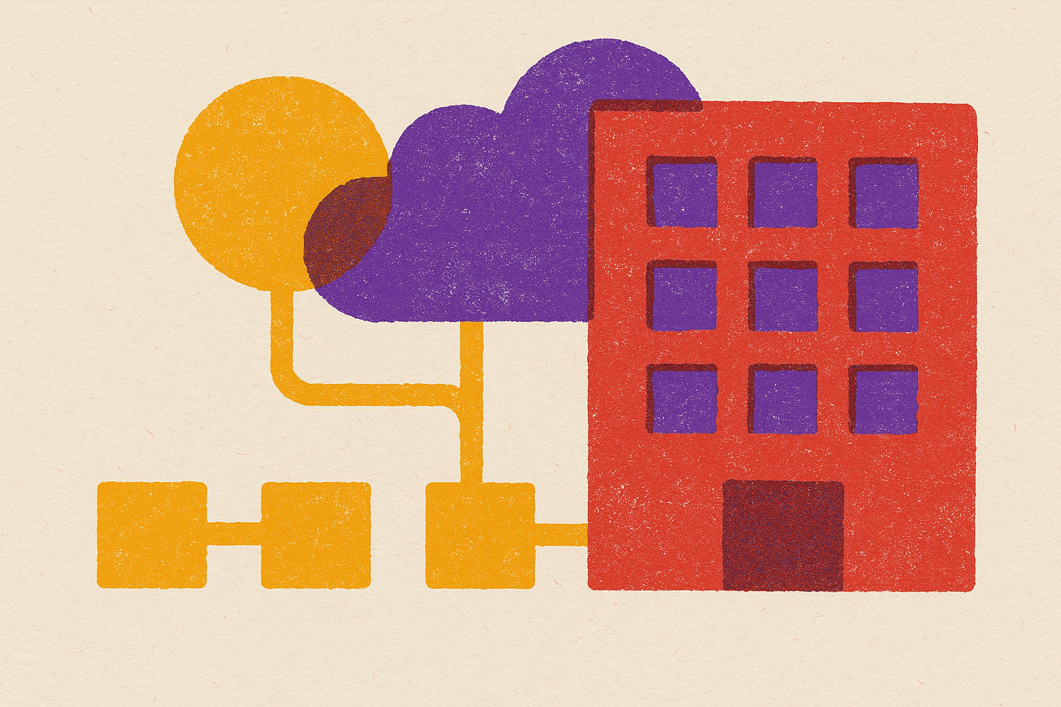 Cover illustration for “Multi-Tenant Integration Architecture for SaaS”