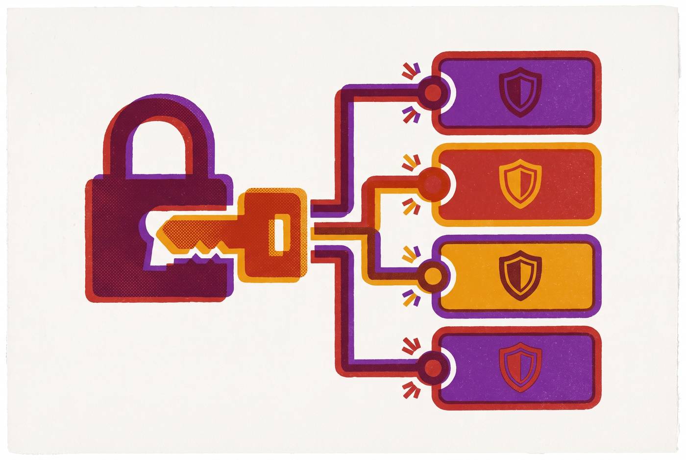 Cover illustration for “Multi-Tenant API Auth Architecture”