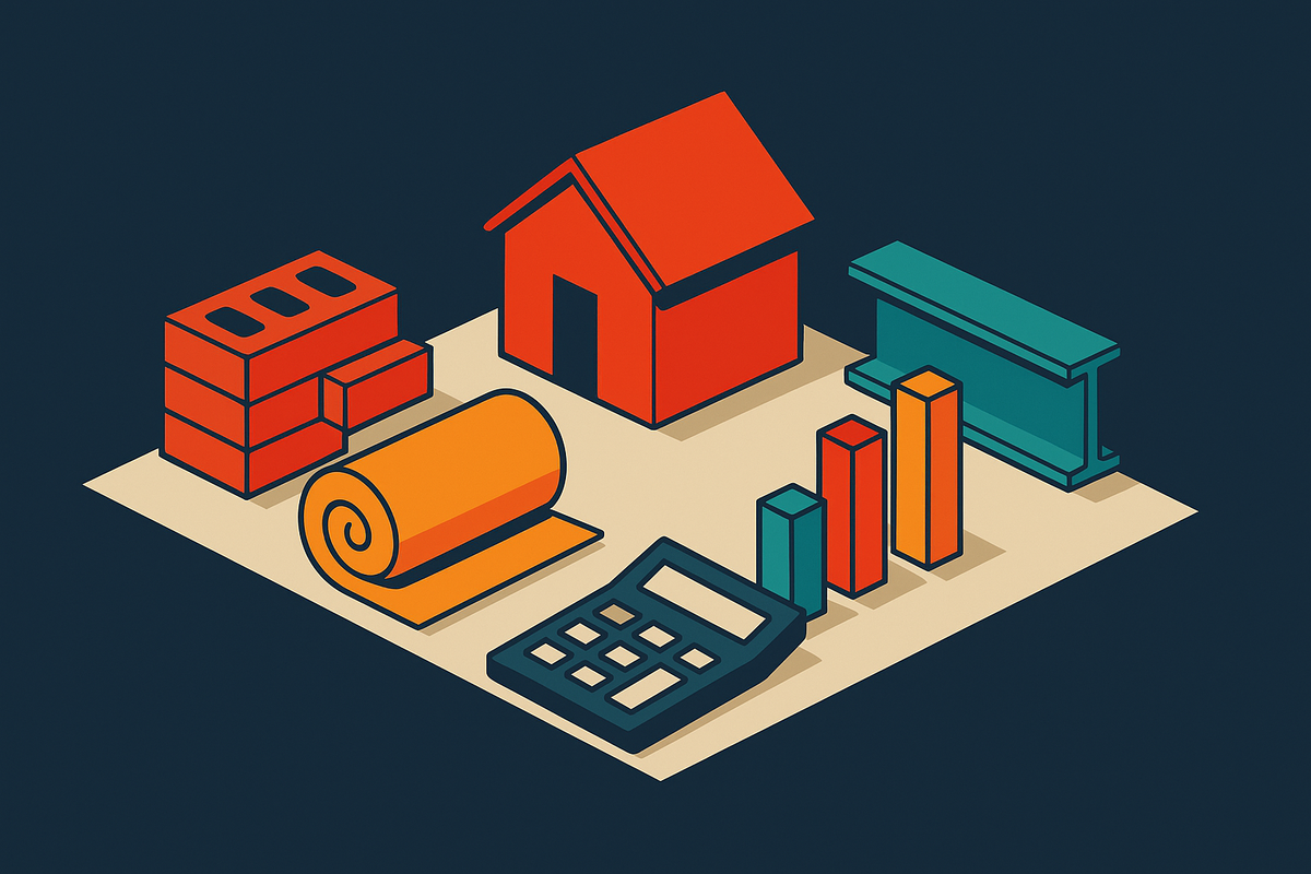 Cover illustration for “Embodied Carbon in Building Materials and How to Measure It”