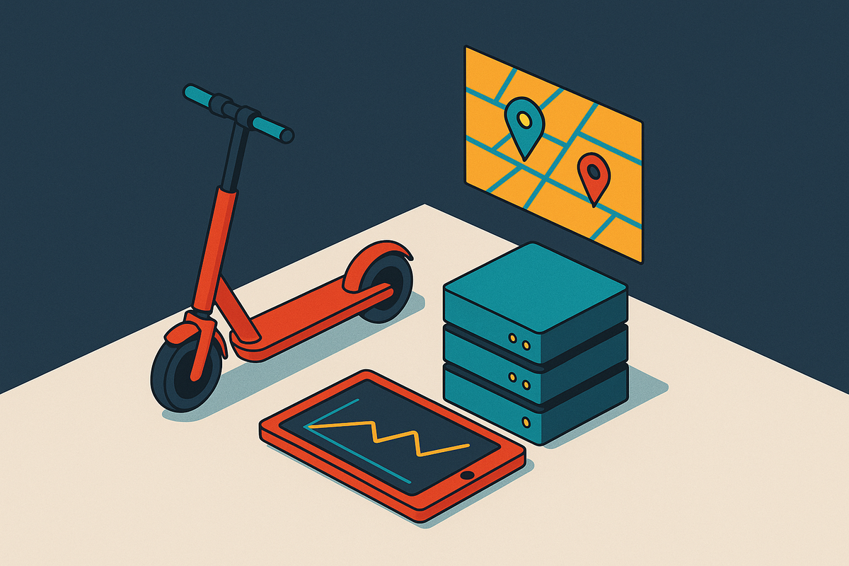 Cover illustration for “Micromobility Data Platforms and Fleet Management APIs”
