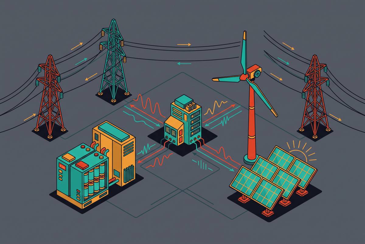 Cover illustration for “Enhanced Frequency Response Services and Market Participation”