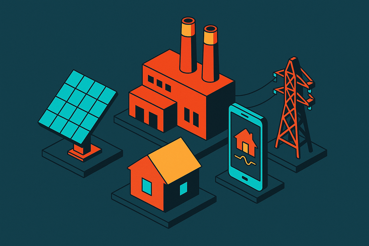 Cover illustration for “Virtual Power Plants in US Utility Programs”