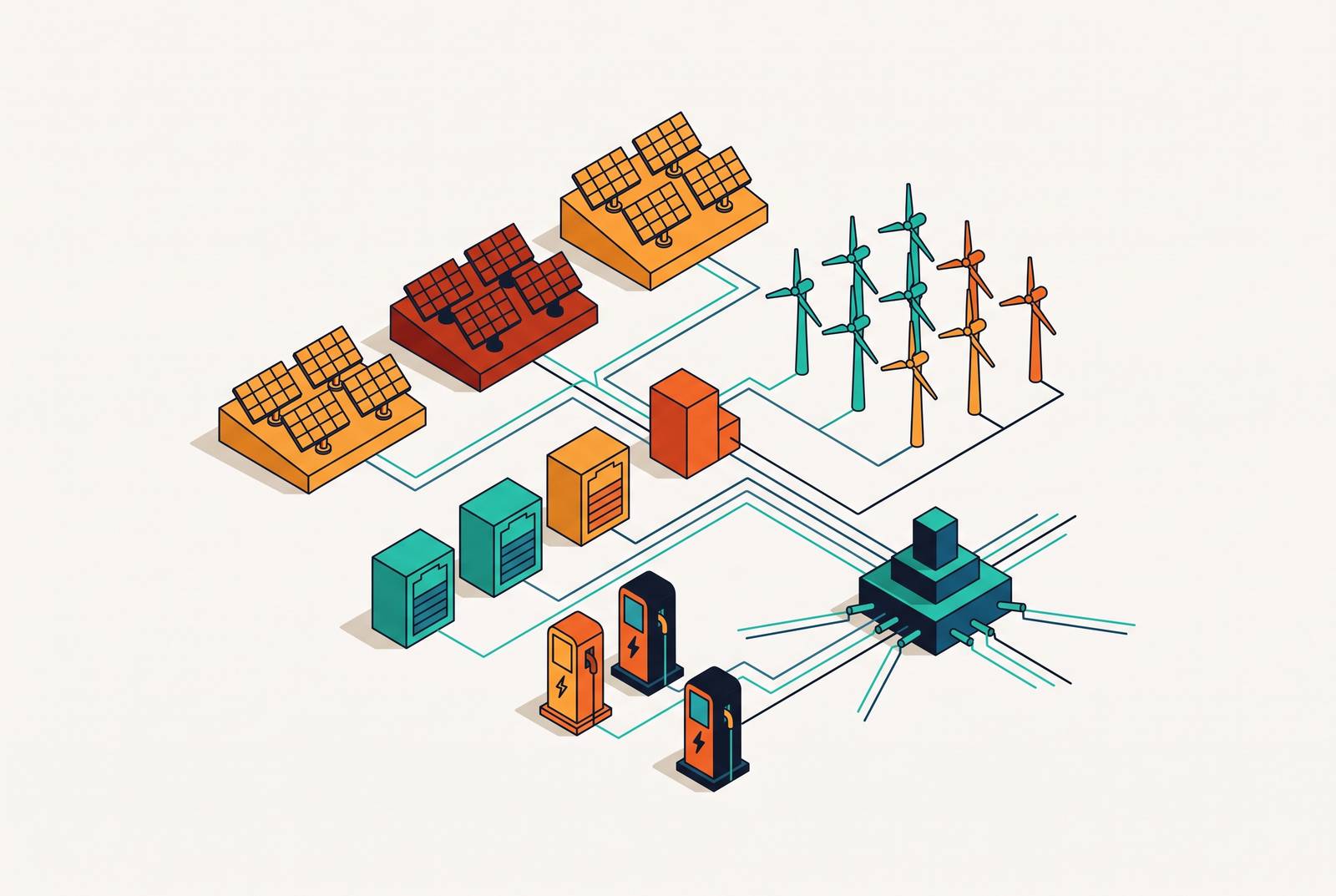 Cover illustration for “Distributed Energy Resources Companies and Vendors”