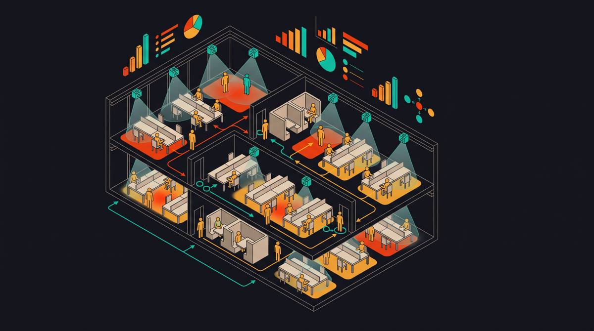Cover illustration for “Occupancy Analytics in Smart Office Buildings”
