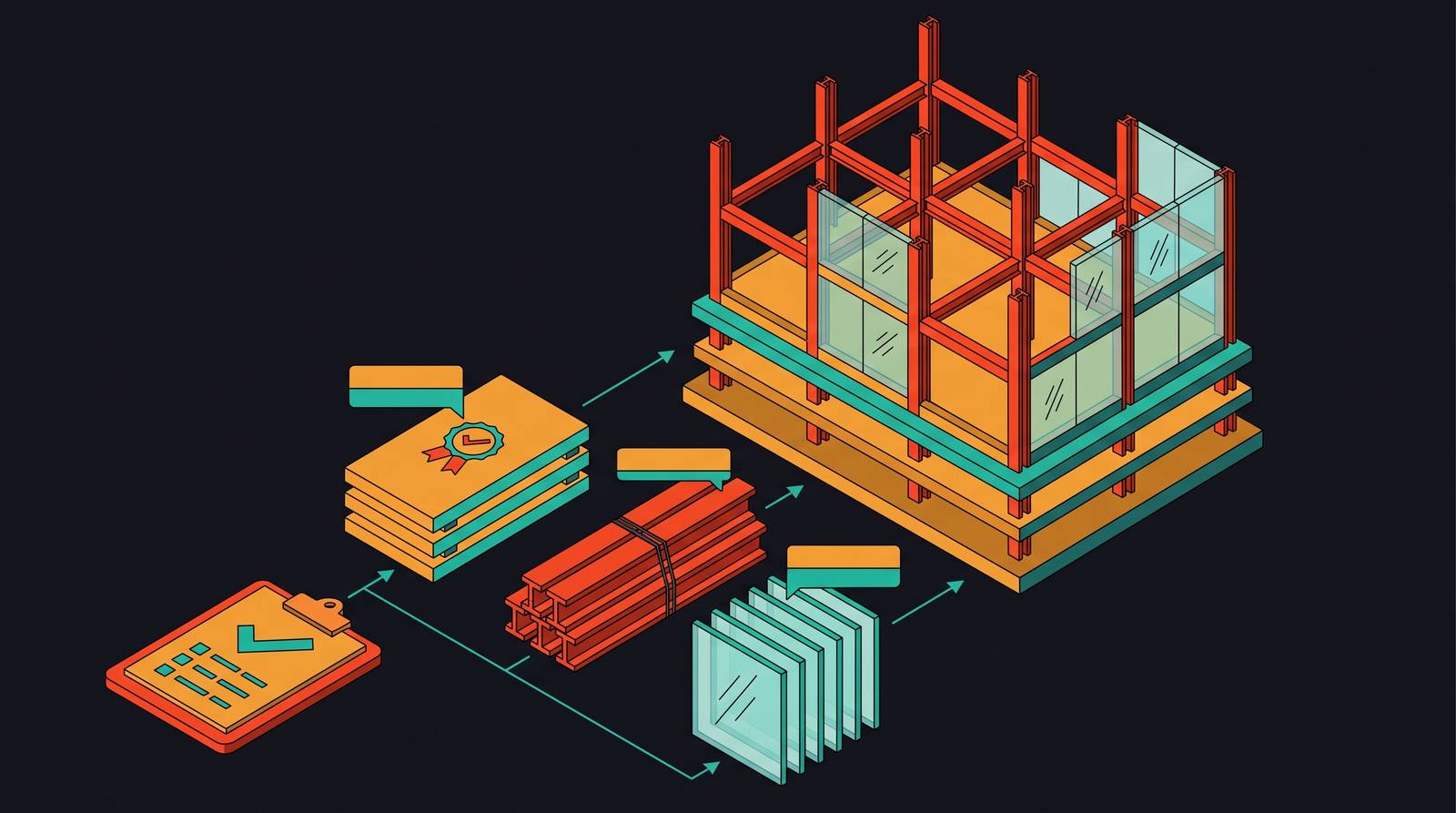 Cover illustration for “Green Building Procurement Standards and Buy Clean Policies”