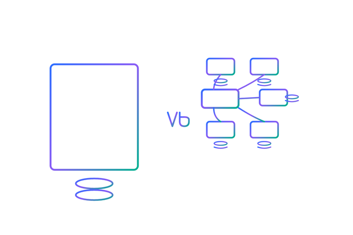 Cover illustration for “Web Services vs Microservices for Backend Architecture”