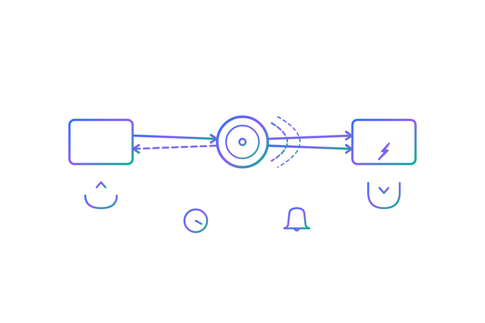 Cover illustration for “API vs Webhook — Choosing the Right Trigger Model”