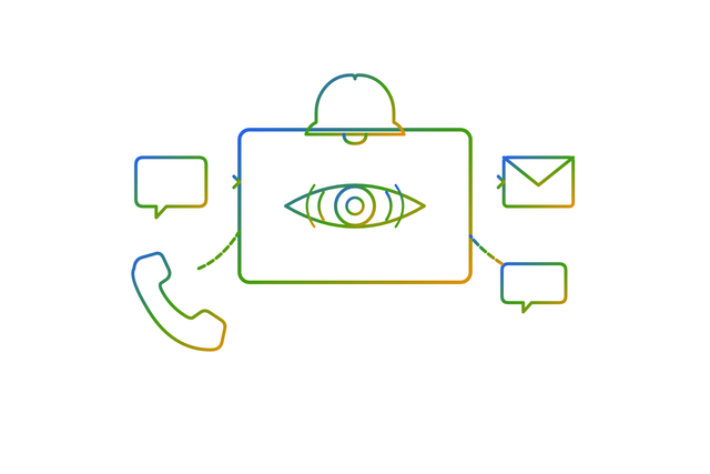Cover illustration for “Monitoring Customer Interactions Across Digital Channels”