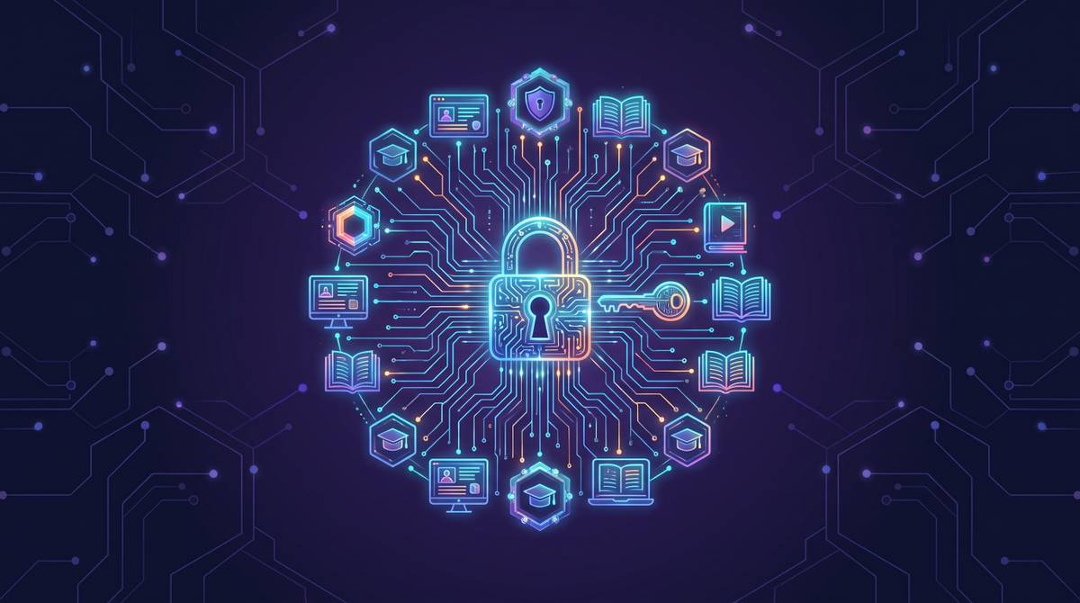 Cover illustration for “Single Sign-On Adoption Patterns Across Learning Platforms”