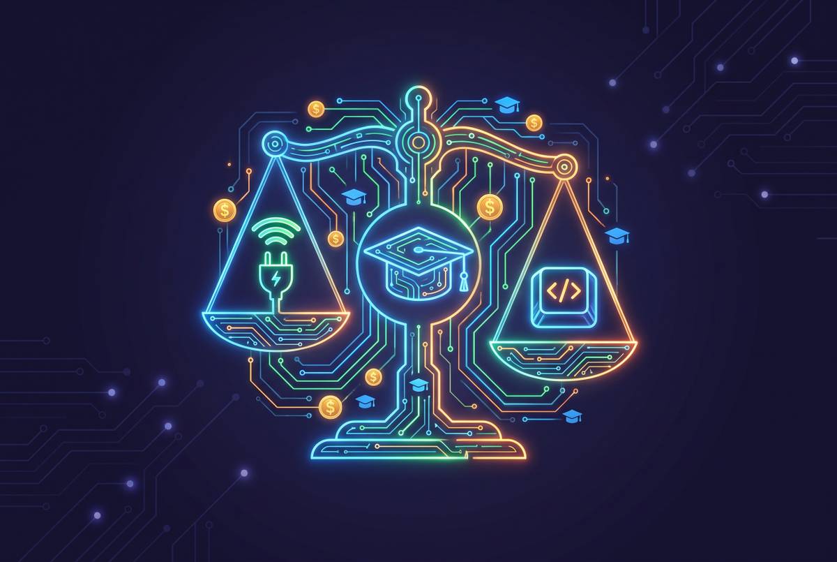 Cover illustration for “Schoology vs Canvas vs Google Classroom TCO for K-12 Districts”