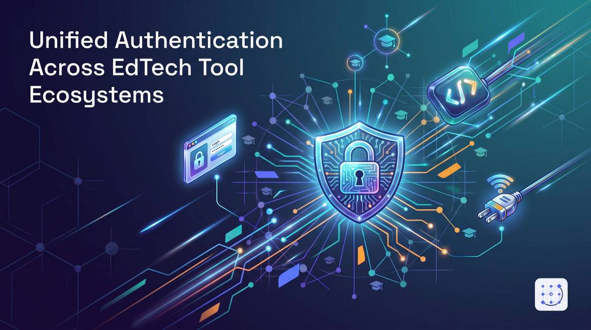 Cover illustration for “Unified Authentication Across EdTech Tool Ecosystems”