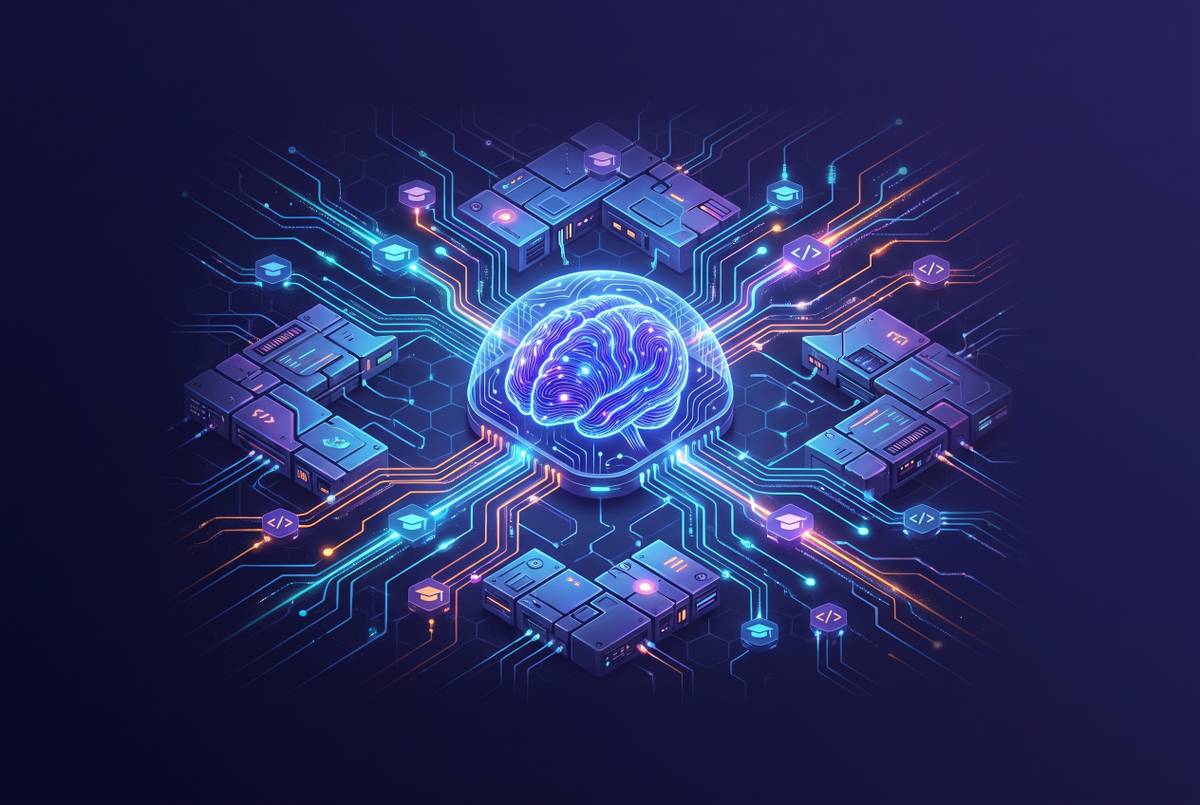 Cover illustration for “How AI Tutoring Tools Integrate With Existing LMS Ecosystems”