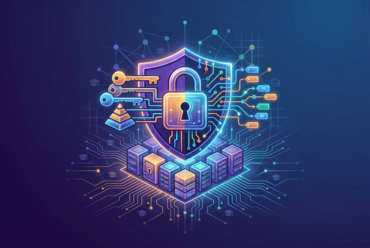 Cover illustration for “ABAC vs RBAC for EdTech Data Access Control”