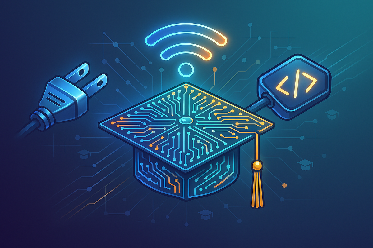 Cover illustration for “Unified K-12 API Gateways for PowerSchool Infinite Campus and Google Classroom”