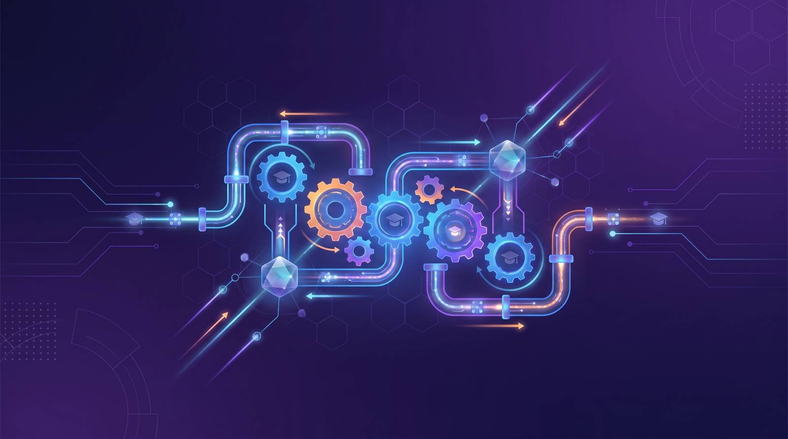 Cover illustration for “Workflow Automation Opportunities in EdTech Product Delivery”