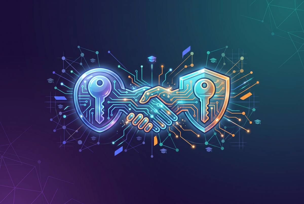 Cover illustration for “OIDC vs SAML for EdTech Identity Federation”