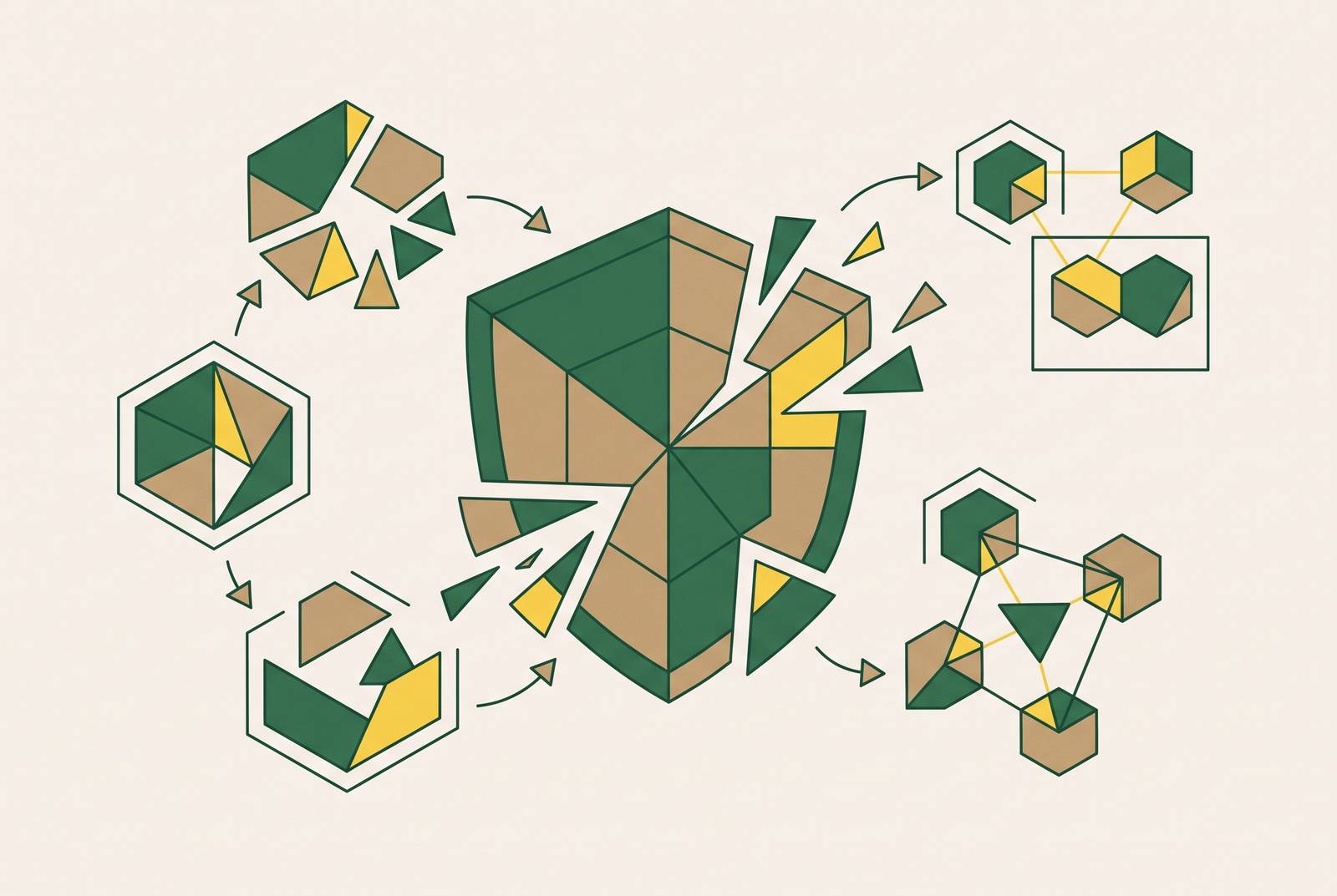 Cover illustration for “Reframing Cybersecurity Categories After Major Breach Events”