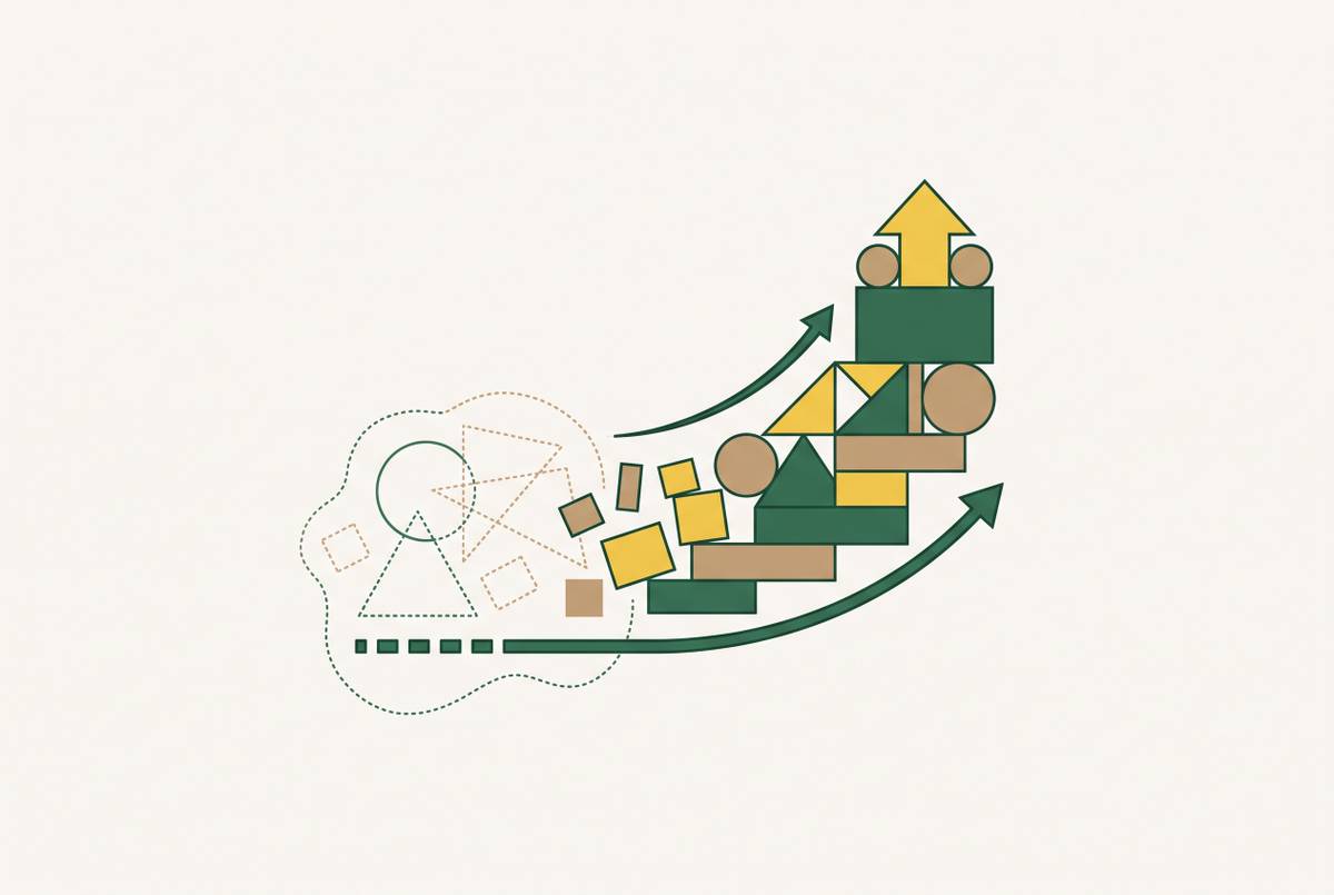 Cover illustration for “Series A Pitch Narrative Structure for Uncategorized Markets”