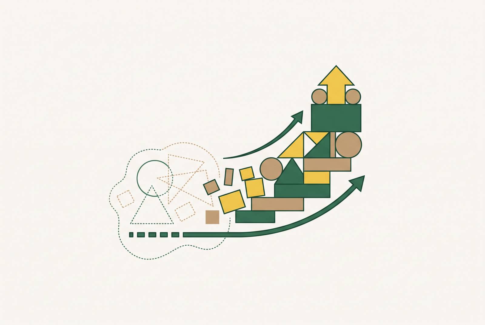 Cover illustration for “Series A Pitch Narrative Structure for Uncategorized Markets”
