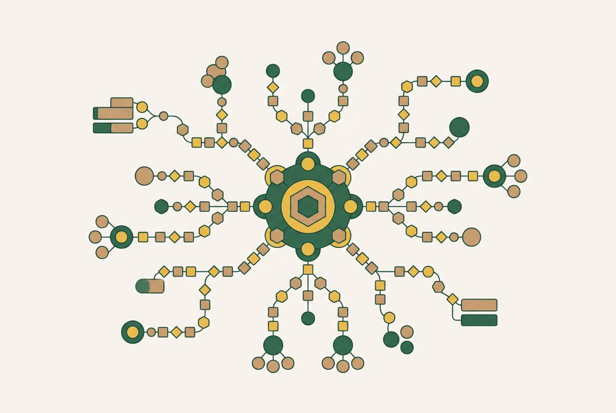 Cover illustration for “How LLMs Distribute Category Vocabulary at Scale”