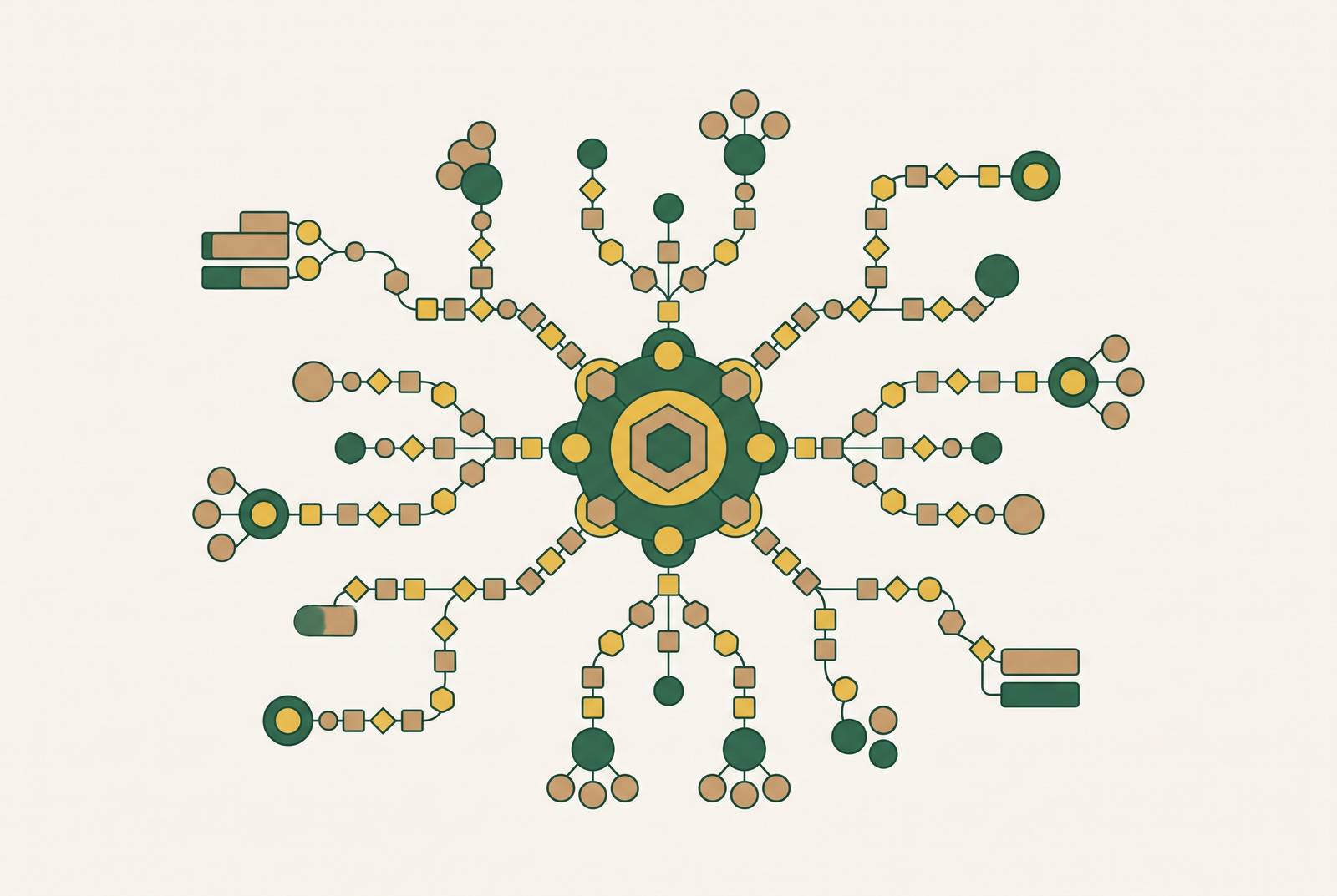 Cover illustration for “How LLMs Distribute Category Vocabulary at Scale”