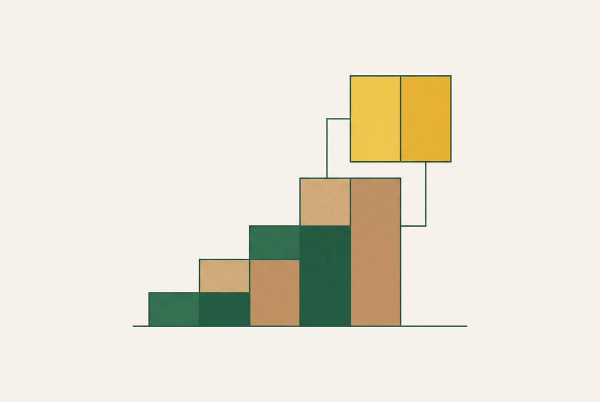 Cover illustration for “Category Position as a Valuation Multiple Driver in SaaS”