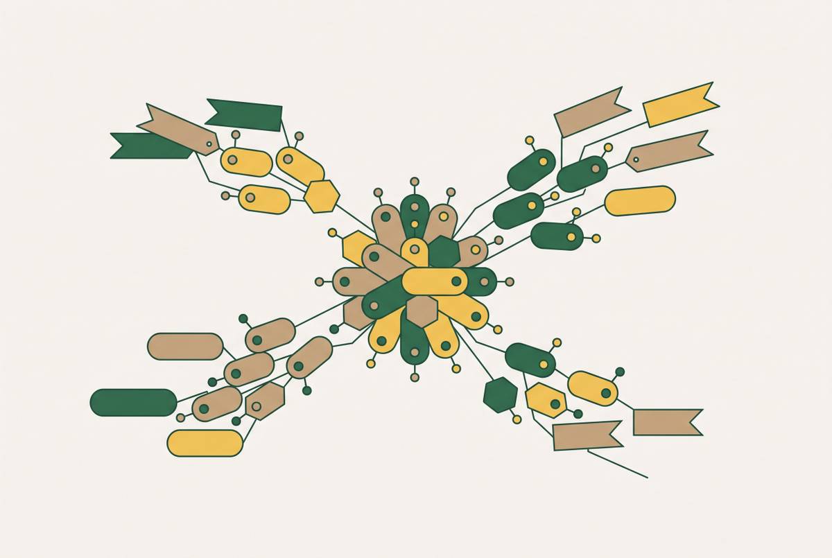 Cover illustration for “AI Agent Category Fragmentation and the Naming Race”